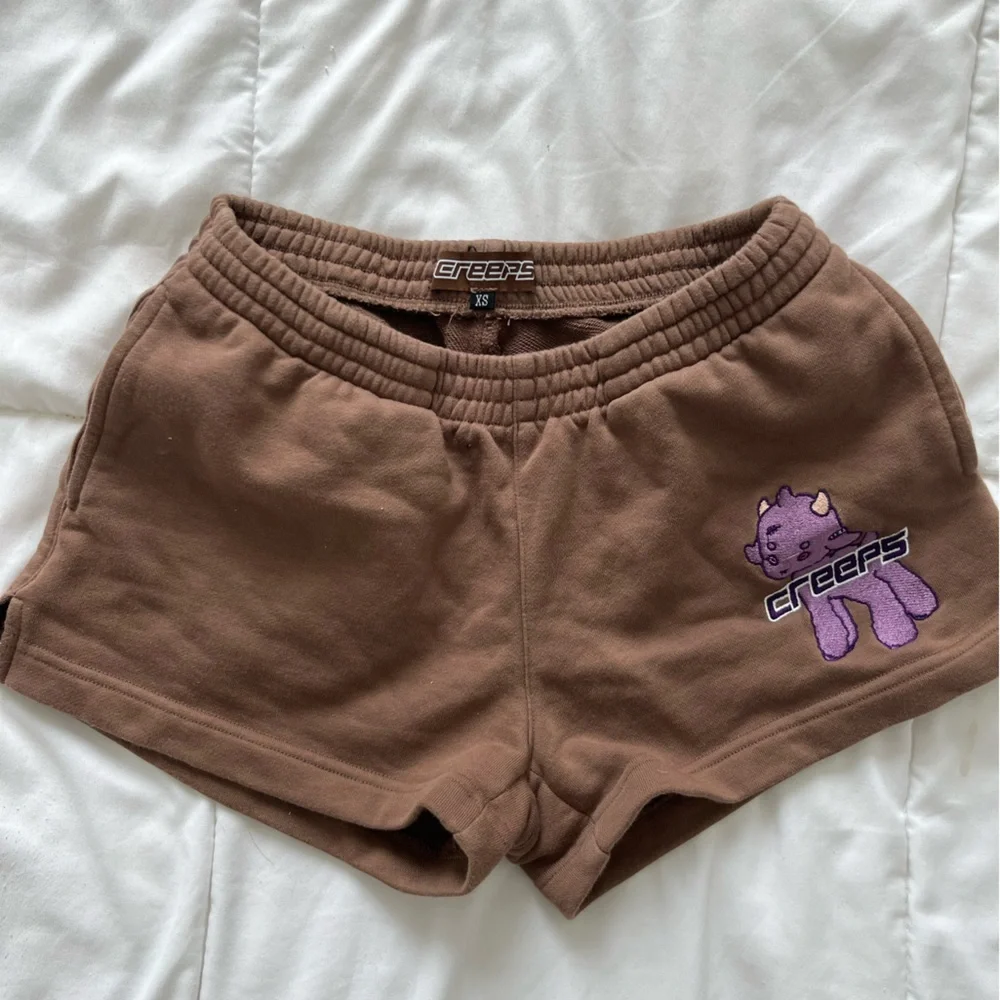 CREEPS Brown Lounge Wear Short Set XS/S - Picture 6 of 6